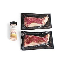 USDA Prime 12oz NY Strip 2 Pack, 1