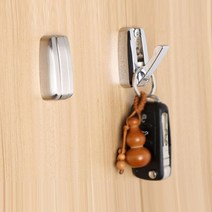카라반어닝고리 캠핑카용품 수건 후크 아연 합금 rv 욕실 수건 후크 홈 camper, 1 pc 은색