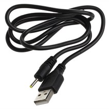5V 2A AC 2.5mm ~ DC USB 전원 공급 장치 케이블 충전기 어댑터 잭 플러그 태블릿, 검은색