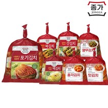 종가집 포기김치4kg + 별미김치 900g / 1kg (백/맛/총각/열무/갓/파 택1), 3. 포기김치4kg + 총각김치900g