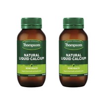 Thompsons 톰슨 내추럴 리퀴드 칼슘 Natural Liquid Calcium 60정, 2개