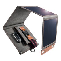 휴대용 태양광 휴대폰충전기 캠핑충전기 14w 접이식 태양 전지 충전기 5v 2.1a usb 출력 장치 스마트 폰용 휴대용 태양 전지 패널