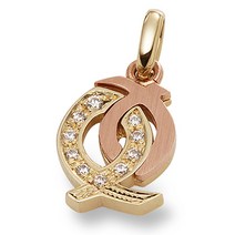 나나골드 14K 러블리 키싱구라미 펜던트(체인별도)