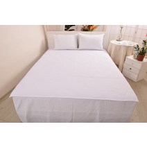 숙박업소용.T/C.패드 땅콩무늬 디자인 S Q 사이즈별 침대패드, D-더불퀸-150x200
