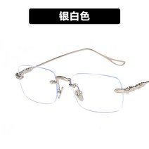 투명 무테 안경테 반무테 투명뿔테 남자 안경 선글라스