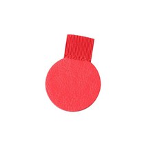 4PCS Adjustable Office Supplies Convenient Stationery Notebook Elastic Loop Leather Pen Clips Self-a, 11 red-Type 2