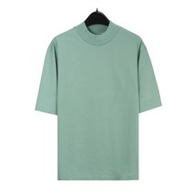 [아크네 스튜디오] 로고탭 반팔 티셔츠 BL0149 ABG SPEARMINT GREEN [