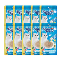 토로토로 츄루룹 튜나 플러스 화이바 15g 4p, 참치맛, 10개입
