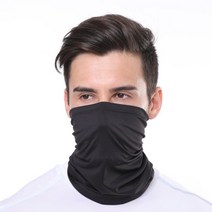 아웃도어 방한 넥워머 목플러 (마스크 비니 겸용), 네이비