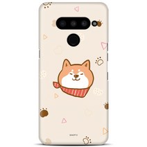 LG V50 케이스 해피시바 디자인 하드