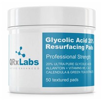QRxLabs 글리콜산 리서페이싱 패드 50장입 Glycolic Acid 20% Resurfacing Pads