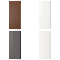 이케아 욕실 벽수납장 GODMORGON 고드모르곤 벽수납장+도어1 화이트스테인 참나무무늬 40x14x96 cm