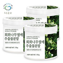 푸른들판 회화 나무 열매 추출 분말 가루 170gx3통, 3개, 없음