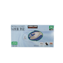 커클랜드 시그니춰 다용도 니트릴 장갑 (M사이즈), 200매, 1개
