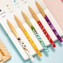 제이트리모나미 153 아이스크림 볼펜 0.5mm 5색 세트 O 사무실 필기 선명한 국산 한정판 학생 부드러운 잘써지는 사무용 고급 유성+jaytreㄷ, 이상품선택해요!