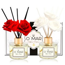 오마르 퍼퓸디퓨저 120ml 1+1 디퓨저세트, 페로몬 엘레니시아