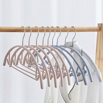 어깨뽕 어깨뿔 방지 라운드형 논슬립 니트 블라우스 옷걸이, 블랙1p