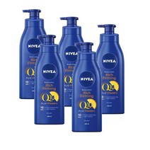 니베아 바디 리치 퍼밍 로션 큐텐 플러스 비타민C 건성피부 400ml Nivea Body Rich Firming Lotion Q10 Plus, 5개
