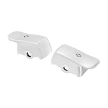 할리 방향 지시등 오토바이 연장 스위치 버튼캡 범용, 실버, 1개