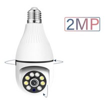 애견모니터 베이비모니터 무선cctv ICsee-E27 전구 와이파이 IP 카메라 PTZ 무선 나이트 비전 양방향 오, 01 2MP Camera No Card