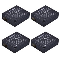 파나소닉 카메라 배터리 2pcs 1200mah dmw-blg10 blg10 blg10e dmw-ble9 + lcd lumix gf5 gf6 gx7 lx100 gx80 gx85, 4 배터리