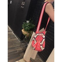 [패키지] 모칠라백 (핑크) DIY 키트/ 와유백/ 손뜨개가방/ 코바늘가방/ 뜨개가방 만들기/ mochila bag/ 크로스백/ 숄더백, 2) L 사이즈