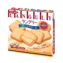 천하임박할인 23.06.08 랑그리 바닐라향 크림 샌드 132g, 1개