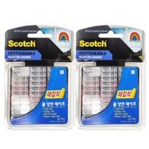 스카치 재접착 양면 테이프 R103 72p, 6개