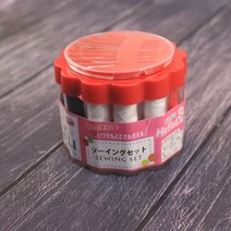 리빙서플라이 미니 쌈지함 반짇고리 옷수선 실 바늘, 상세페이지 참조