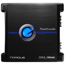 PLANET AUDIO Planet Audio TR1500.1M 모노블록 자동차 앰프 - 1500 와트 2/4 옴 안정 클래스 A/B Mosfet 전원 공급 장치 서브우퍼에 적합, 1500 Watts Monoblock