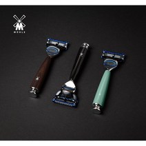 독일정통클래식 명품뮬레 질레트퓨전 면도기 단품, 우드브라운, 선물포장