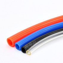 테프론튜브 투명호스 해빙기호스 pu 가스 공기 호스, PU 6X4 블랙(5미터)