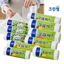 크린랩 크린랲 비닐봉투 위생봉지 크린롤백 일회용품 팩 음식물/위생/포장/마트용/휴대용/친환경, 05.롤백 25x35cm(중) 600매, 1개