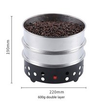 커피 로스팅 볶는 기계 220V / 45W 가정용 로스터 600g/350g 콩 냉각 라디에이터 필터 AY698 전기 쿨러, [03] 한국플러그, [02] 600g