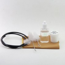 6Pcs 트럼펫 청소 키트 유연한 브러시 트럼펫 마우스 피스 브러시 밸브