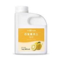 흥국 F&B 맘스리얼베이스 유자 1kg, 1000ml, 1통