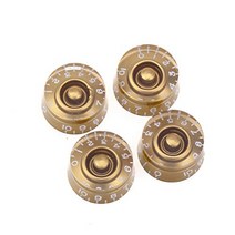 Musiclily Pro Left Handed Metric Size １8 Spline Speed Control Knobs for Epiphone Les Paul SG Electri, 1