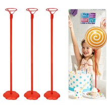 풍선스탠드 테이블 웨딩 장식 파티 홀더 스틱 거치대, 그린BL09846