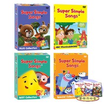 (키드코리아) SUPER SIMPLE SONG ABC파닉스&WORD+베스트+스페셜+플러스 (46종)(가사집포함), 단품