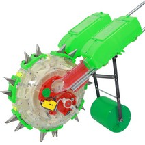 감자파종기 콩 들깨 마늘 씨앗 파종기 심는 기계, 이중구 7구 23.5 cm(그린)