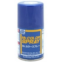 군제 락카스프레이 S110 캐릭터 블루 반광 MR HOBBY