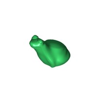 레고 소품 초록개구리