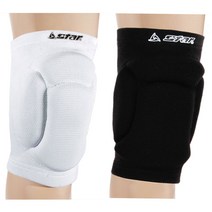 스타 소프트 무릎보호대 2개 한세트 XD330W-01M, 화이트 M