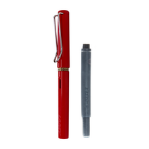 라미 사파리 만년필 레드 EF촉(0.5~0.7mm)