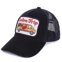 DSQUARED2 [명품]디스퀘어드 캠핑카 와펜패치 코듀로이매쉬 볼캡BCM0579 ..