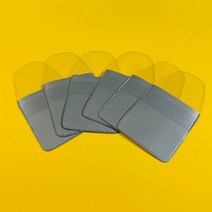 PVC 미니파우치 4가지 사이즈 (뱃지 메달 볼마커 굿즈) 포장용 미니 케이스 10개 1SET, 4 x 4.5cm