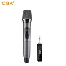 마이크 노래 무선 무선 마이크 2 채널 UHF 전문 핸드 헬드 마이크 파티 가라오케 교회 쇼 회의용 50 미터, 06 D