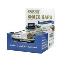 캘리포니아 푸드 와일드 블루베리 아몬드 츄이 그래놀라 바 12개입 각40g CGN 야생 스낵 에너지바 단백질 프로틴 넛츠 비타민D 칼슘 칼륨 포타슘 땅콩 호두 건포도 귀리 아마씨