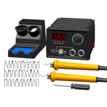 우드버닝기 버닝펜 인두기 각인기 전기인두펜 온도조절, LH40-WF (펜촉 30개)