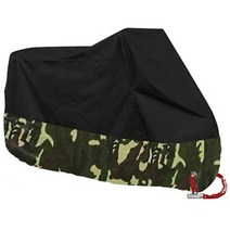 오토바이 커버 m l xl xxl xxxl xxxxl 범용 야외 uv 프로텍터 자전거 비 방진 스쿠터 커버 방수 15 색상, 협력사, 2001mm-2100mm용 xl, 위장
